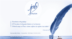 Desktop Screenshot of ecrire-sans-faire-de-faute.com